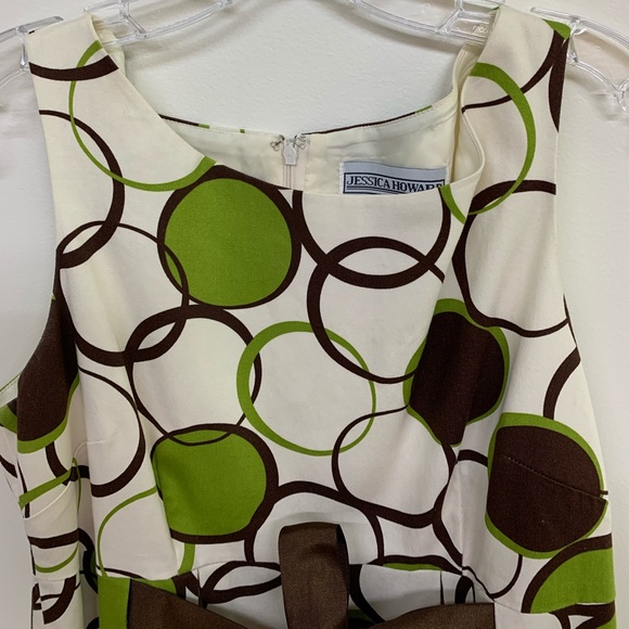 Dress w/ ribbon belt - Picture 4 of 6